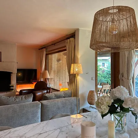 Familial En Plein Coeur De Chalet Megeve